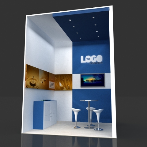 In-line stand 10 x 10