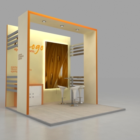 In-line stand 10 x 10