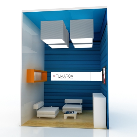 In-line stand 10 x 10