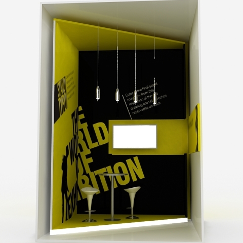 In-line stand 10 x 10